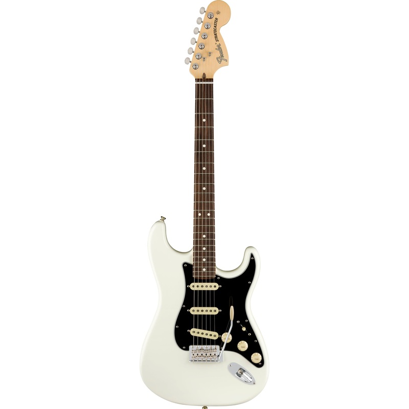 Fender American Performer Stratocaster Electric Guitar – Aged White