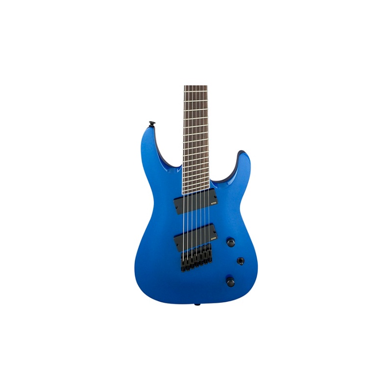 Jackson X Series Soloist SLAT7 7-String Multi-Scale Electric Guitar Blue Metallic