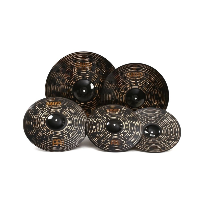 Meinl Cymbals Classics Custom Dark Cymbal Box Set with Free 18 Crash