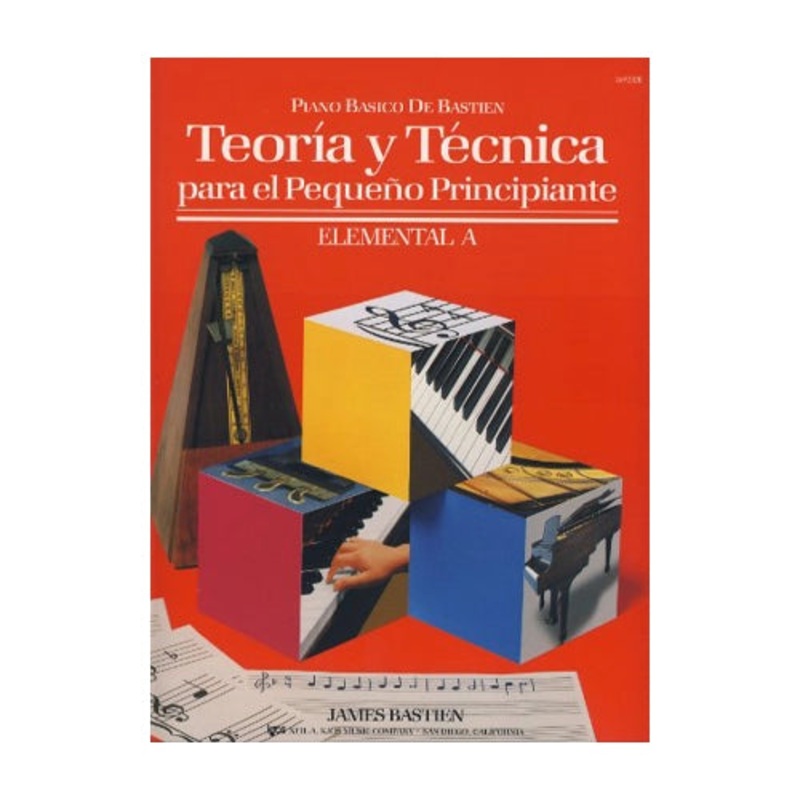 BASTIEN – Teoria y Tecnica para el Pequeo Principiante Nivel Elemental A para Piano