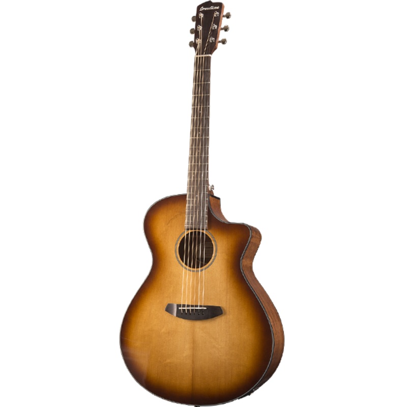 Breedlove Discovery Concerto 6-String Acoustic-Electric Guitar – Fishman T Pickup – Sunburst