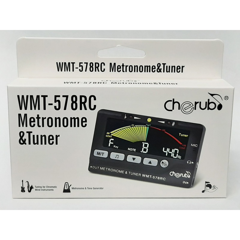 Cherub 3 in 1 Metronome, Chromatic Tuner & Tone Generator