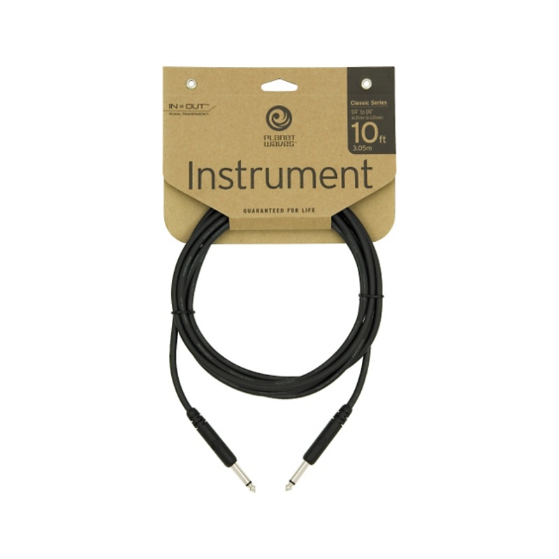 D’Addario Planet Waves Classic Instrument Cable Straight-Straight 10 ft.