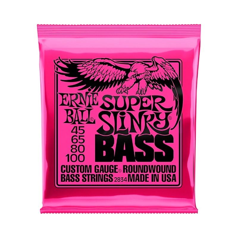 Ernie Ball 2834 Super Slinky Roundwound Bass Strings