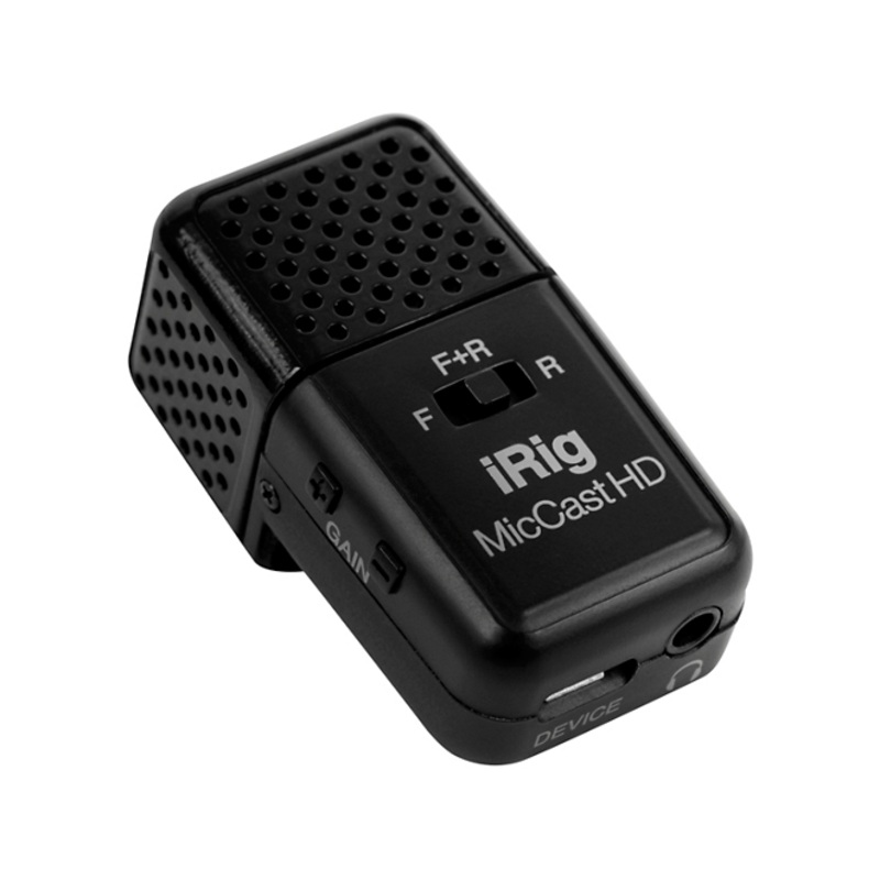 IK Multimedia iRig Mic Cast HD for Mac and Select Android Devices