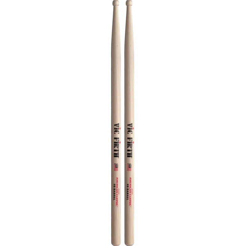 Vic Firth American Classic 5B Barrel Tip Drumsticks
