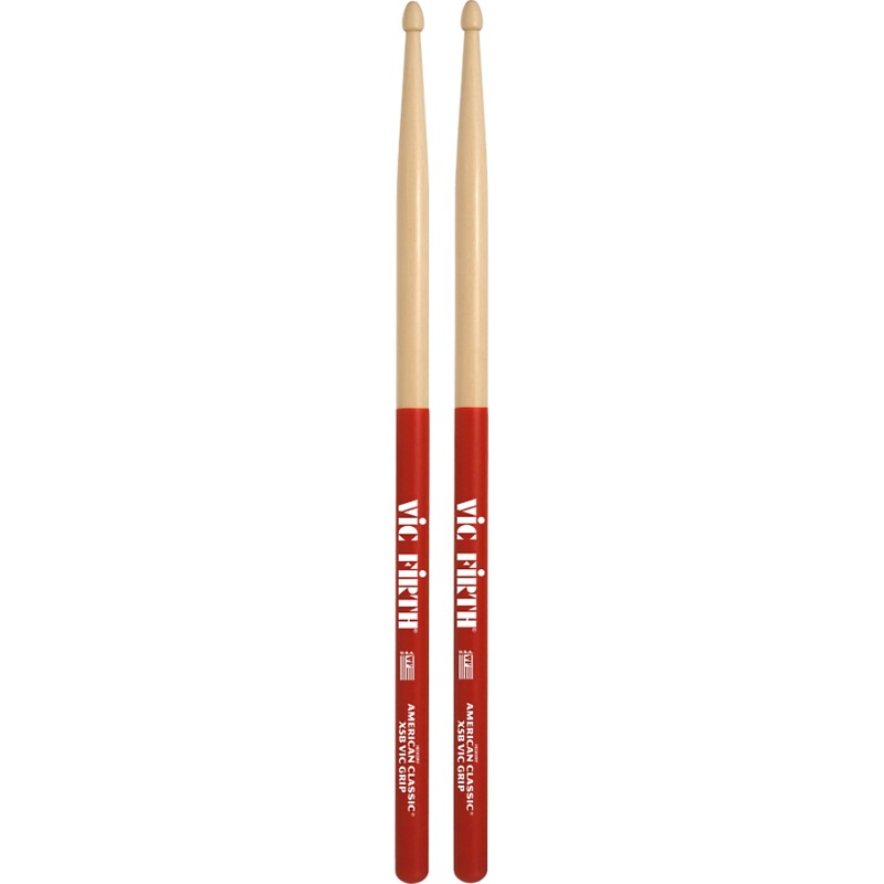 Vic Firth American Classic Extreme Drumsticks with Vic Grip 5B Wood