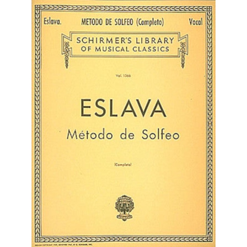 Eslava Mtodo de Solfeo Completo