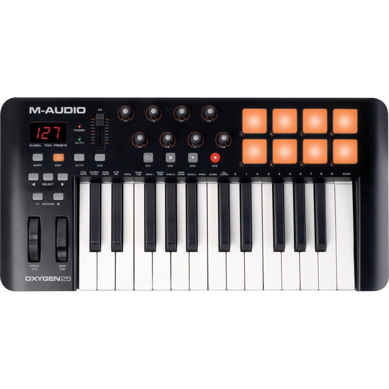 M-Audio Oxygen 25 IV – USB MIDI Keyboard Controller