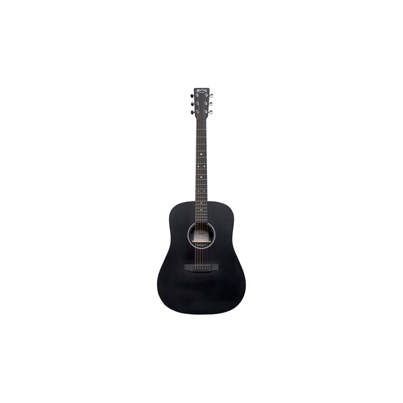 Martin D-X1E HPL Dreadnought Acoustic-Electric Guitar Black