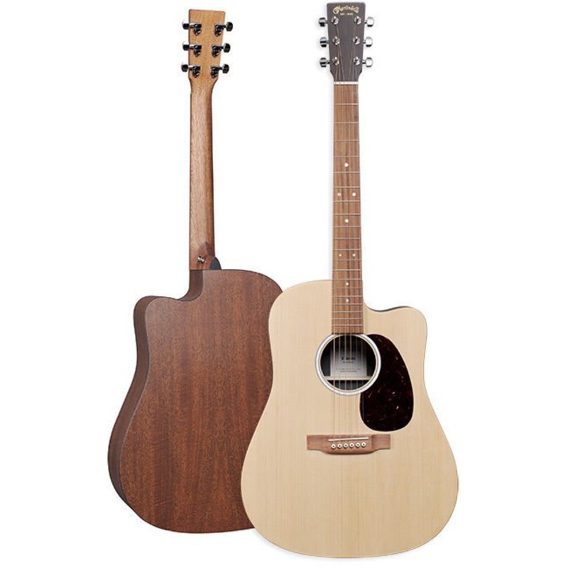 Martin DC-X2E Mahogany Dreadnought Acoustic-Electric Guitar – Natural