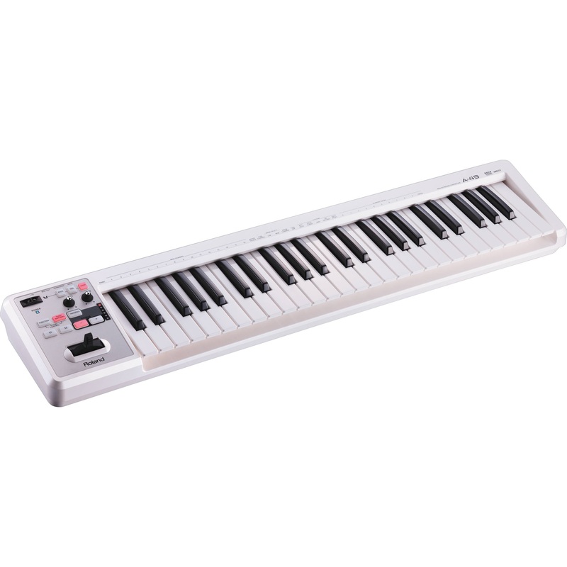 Roland A-49 MIDI Keyboard Controller White