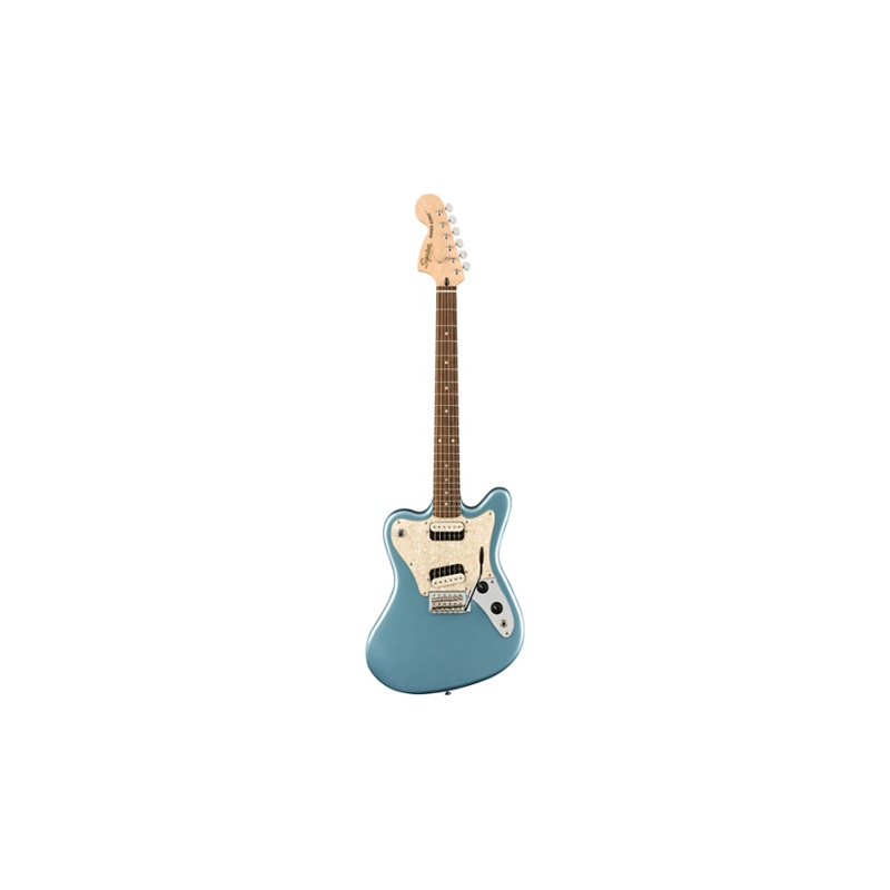 Squier Paranormal Series Super-Sonic Electric Guitar Ice Blue Metallic
