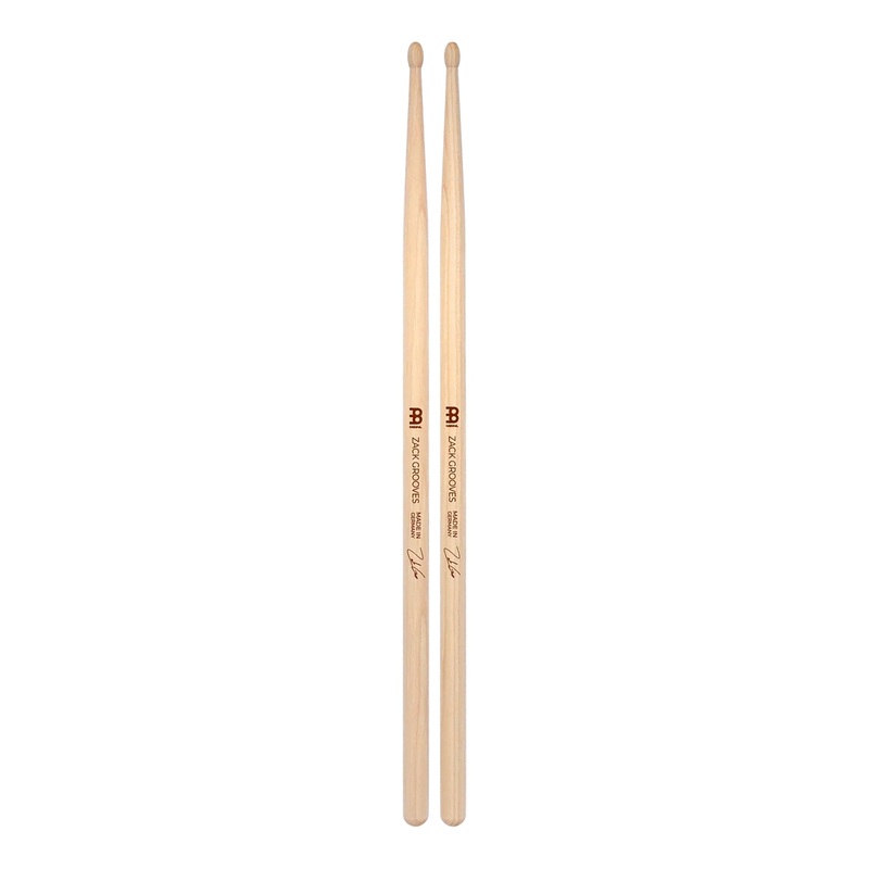 Meinl Stick & Brush ZackGrooves Signature Drumsticks – Wood Tip