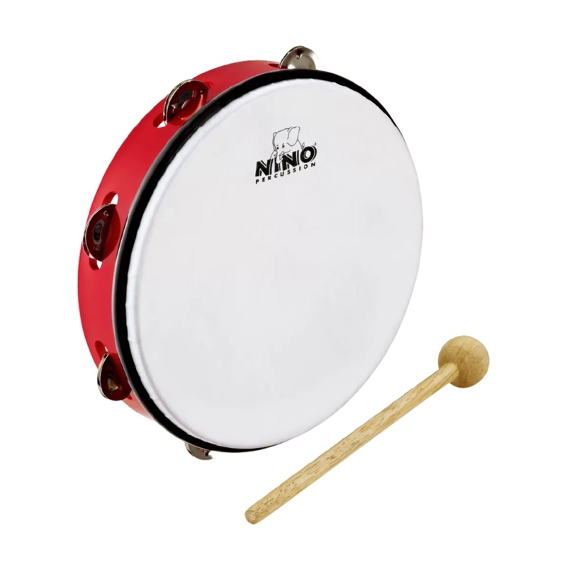 Nino 10 ABS Jingle Drum Red
