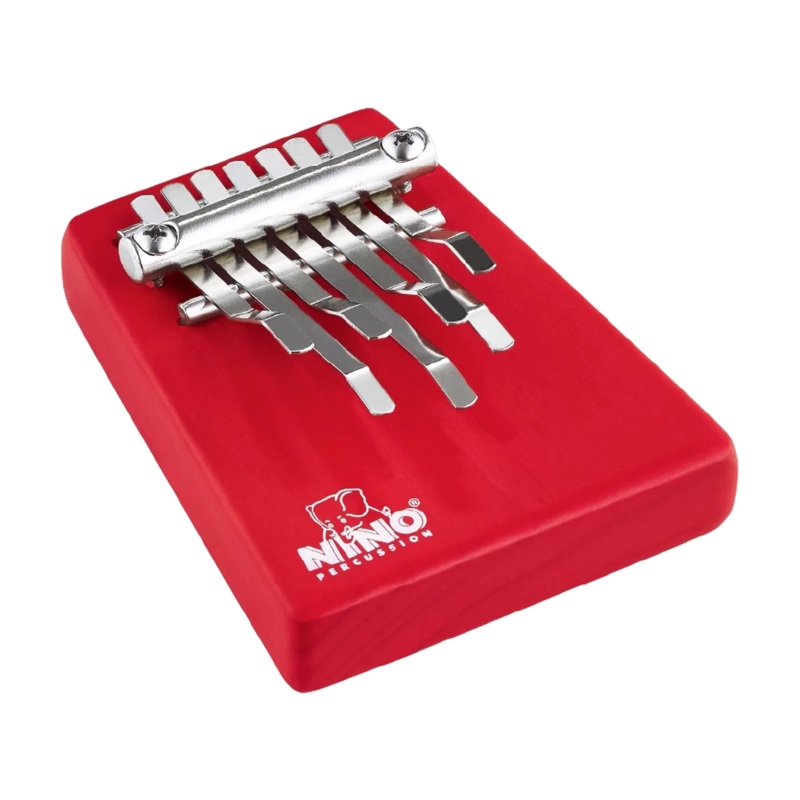 Nino Percussion NINO964R Medium Wood Kalimba – Red