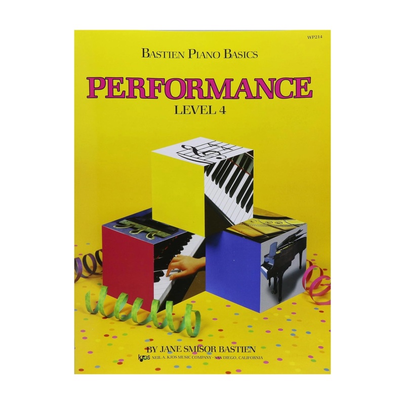 Performance Piano Basics Level 4 – Bastien