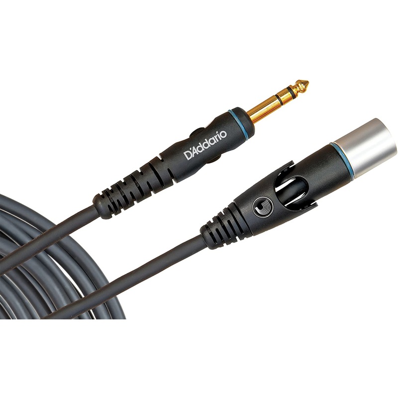 Planet Waves Custom Series Microphone Cable, XLR Male to 1/4 Inch, 5 feet