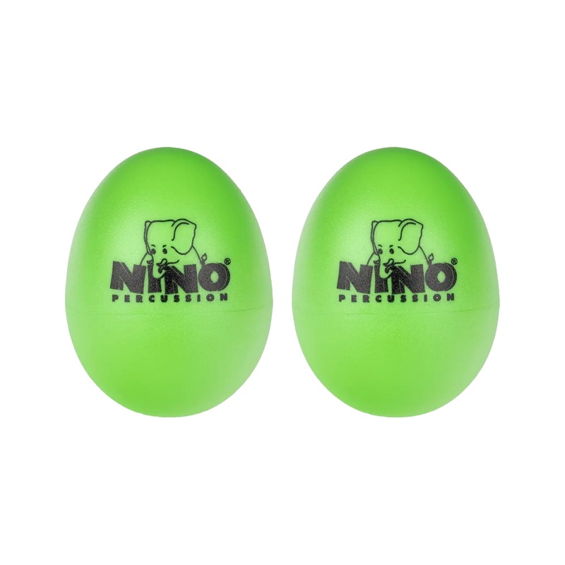 Plastic Egg Shaker Pair – Grass Green 2 pc.