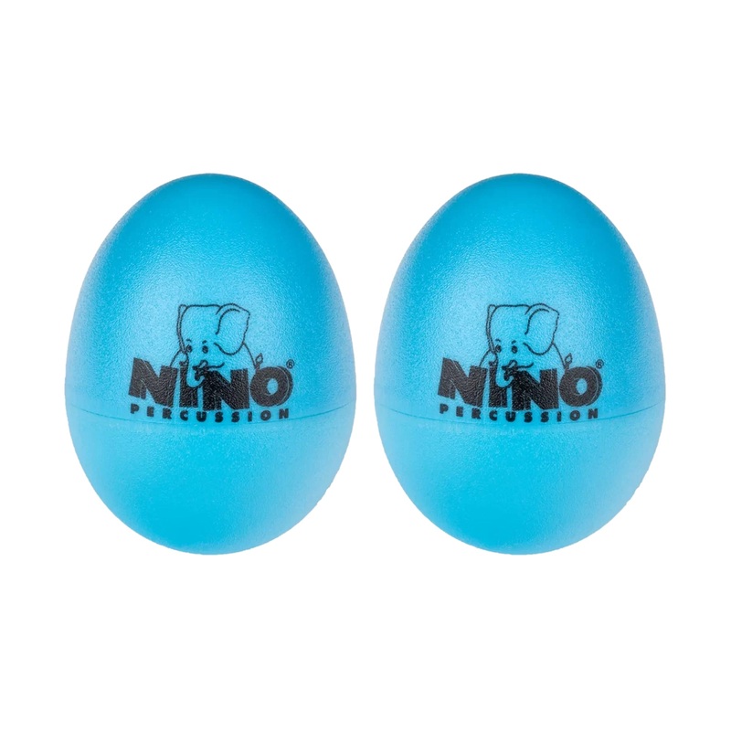 Plastic Egg Shaker Pair – Sky Blue 2 pc.