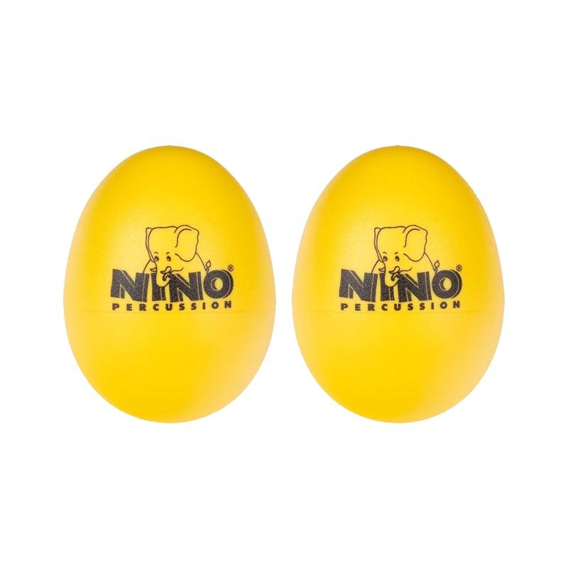 Plastic Egg Shaker Pair – Yellow 2 pc.