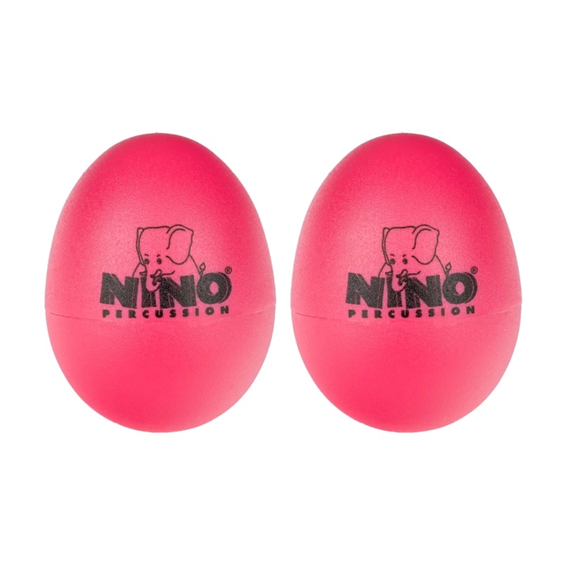 Plastic Egg Shaker Pairr – Strawberry Pink 2 pc.