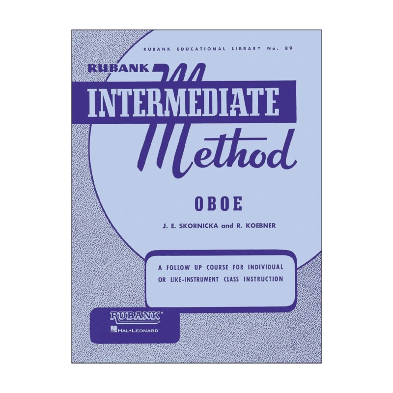 Rubank Intermediate Method  Oboe
