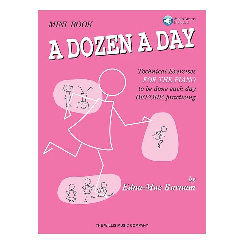 A Dozen a Day Mini Book  Book/Audio