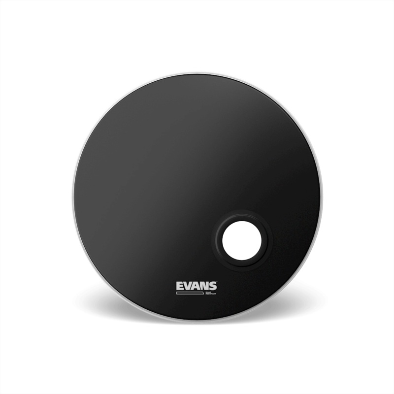 Evans EMAD Resonant Bass Drum Head Black 22