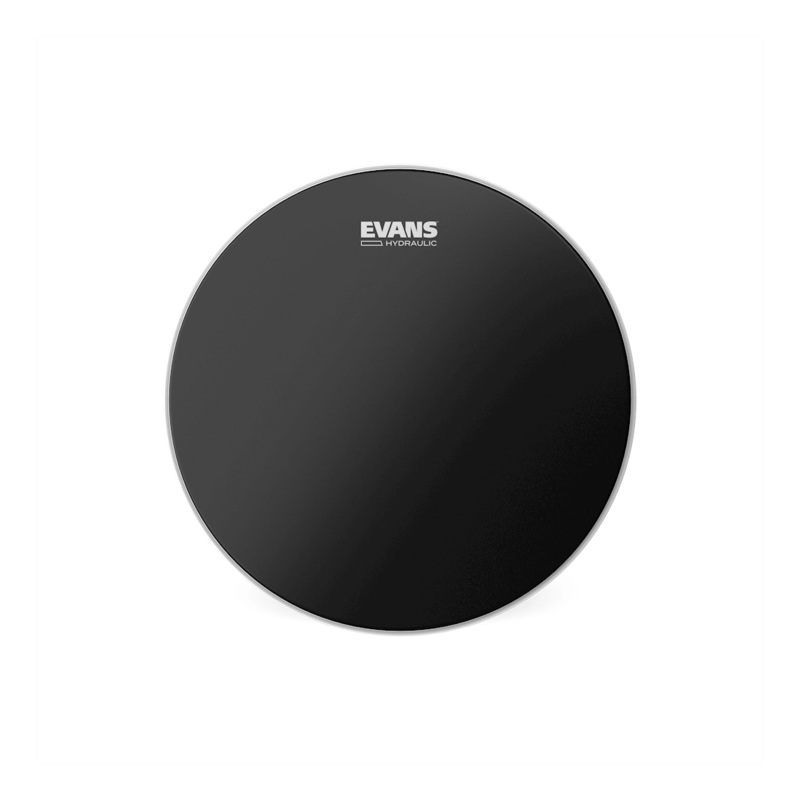 Evans Hydraulic Black Drumhead – 14 inches