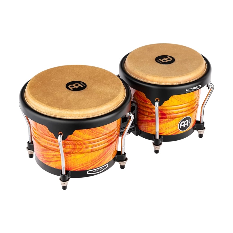 Meinl Marathon Designer Series Bongo, 6 3/4 & 8 Amber Flame