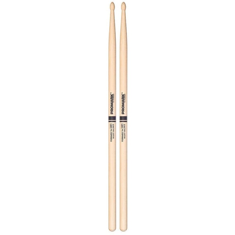 Promark Forward Balance Hickory Drumsticks – .535 – Teardrop Tip