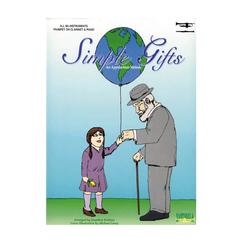 Simple Gifts All Bb & Piano – Trumpet or Clarinet and Piano