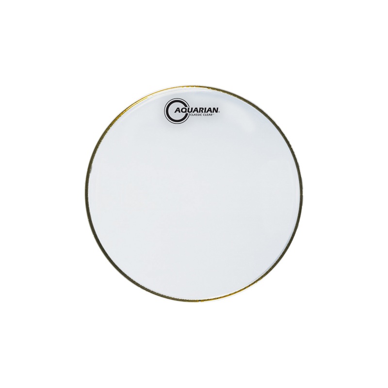 Aquarian Classic Clear Drumhead Clear 10 in.