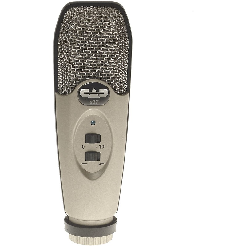 CAD Audio U37 USB Studio Condenser Recording Microphone