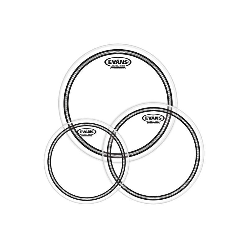 Evans EC2 SST Clear Drum Head Pack Rock – 10/12/16
