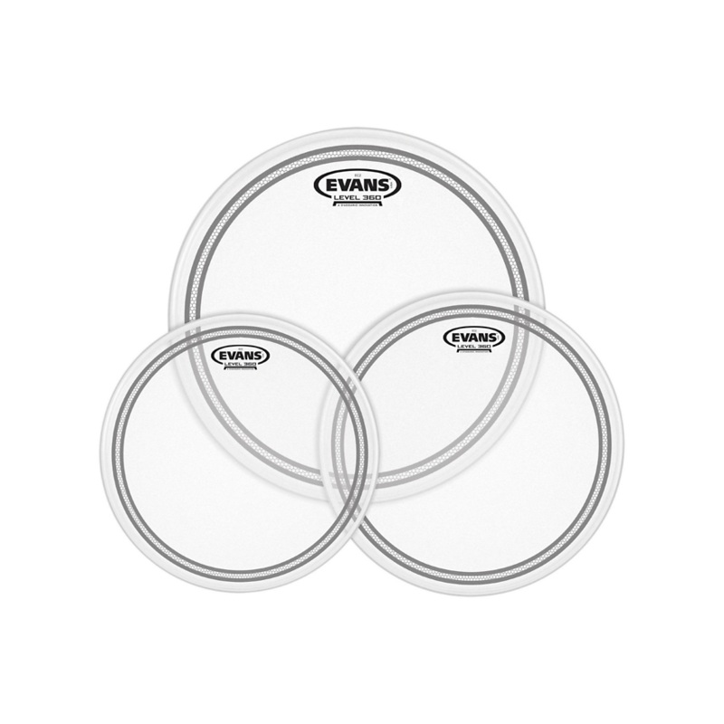 Evans EC2 SST Coated Drumhead Pack Rock – 10/12/16
