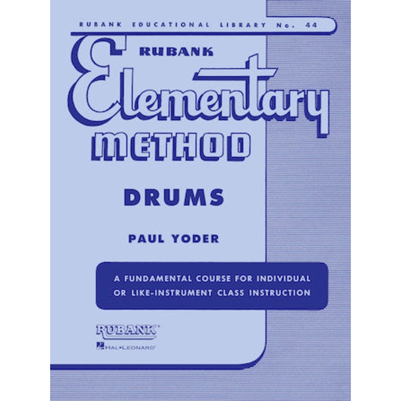 Rubank Elementary Method- Drums