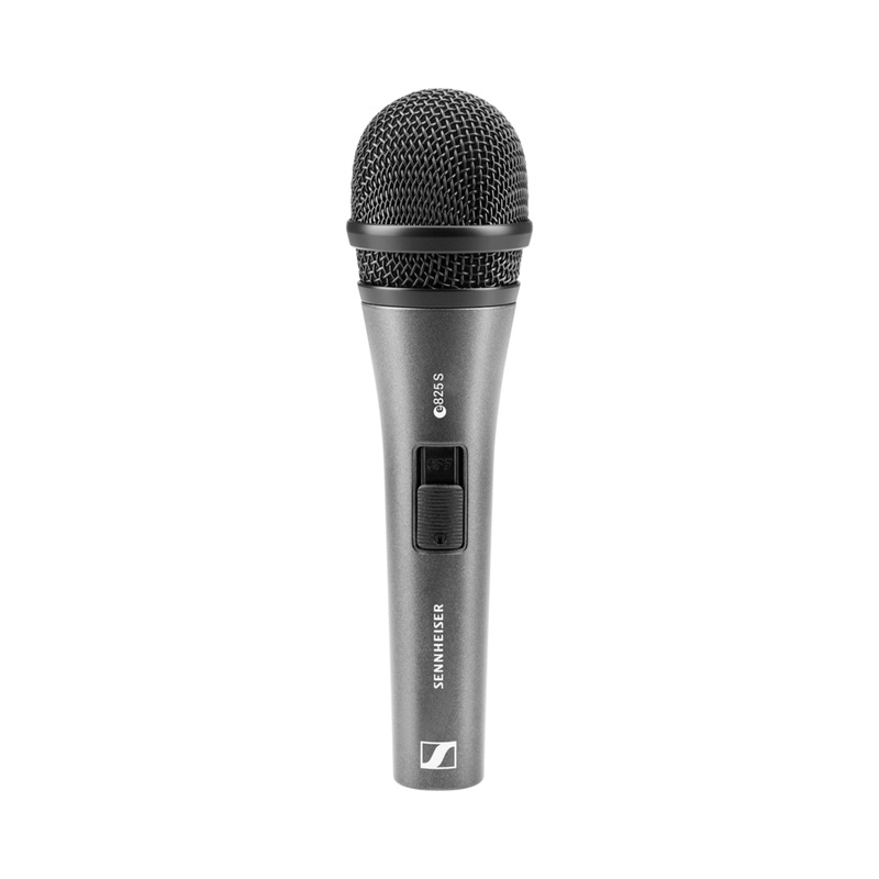 Sennheiser e825S Handheld Cardioid Dynamic Microphone with On/Off Switch