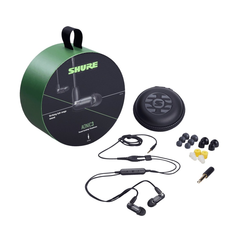 Shure AONIC 3 Sound Isolating Earphones Black