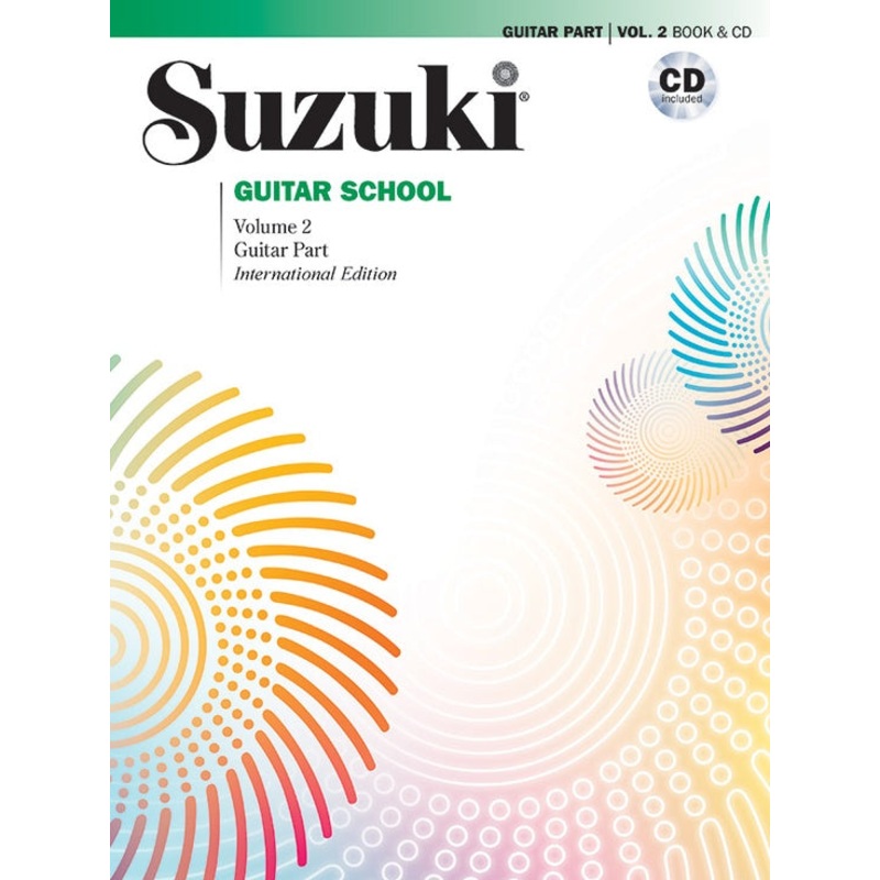 Suzuki Guitar School Guitar Part & CD- Volume 2