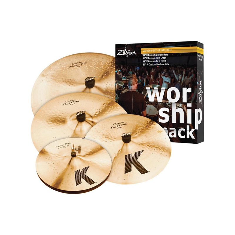 Zildjian K Custom Series Cymbal Set Worship