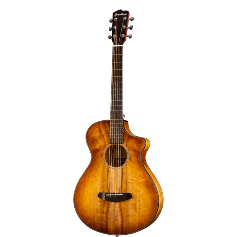 Breedlove Pursuit Exotic Concertina Prairie Burst CE Myrtlewood-Myrtlewood
