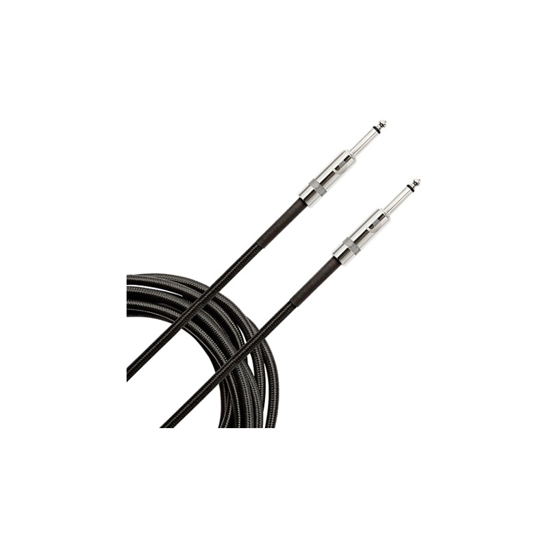 D’Addario Planet Waves Braided Instrument Cable 15 ft. Black