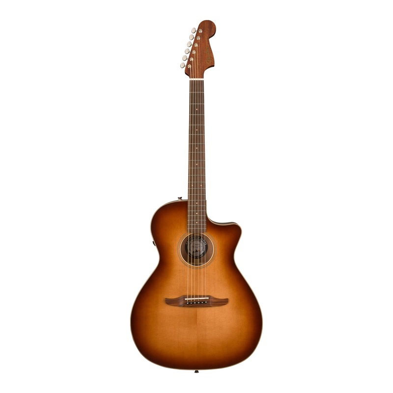Fender Newporter Classic Acoustic Electric – Aged Cherry Burst