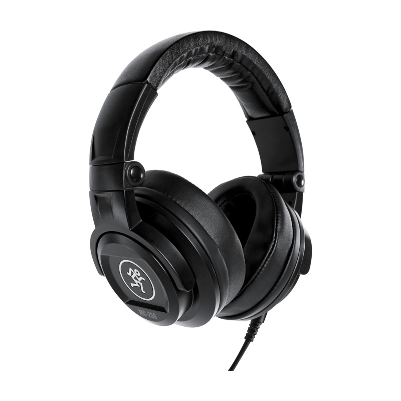Mackie MC-250 Professional Closed-Back Headphones Black
