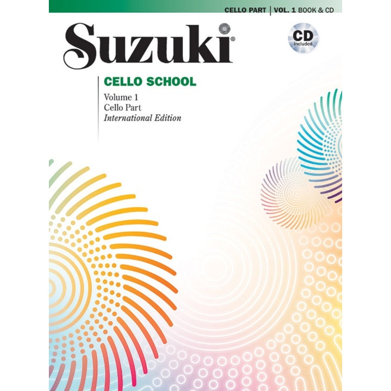 Suzuki Cello School- Volume 1 Book & CD