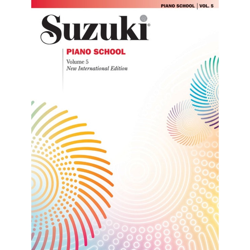 Suzuki Piano School New International Edition Piano Book- Volume 5