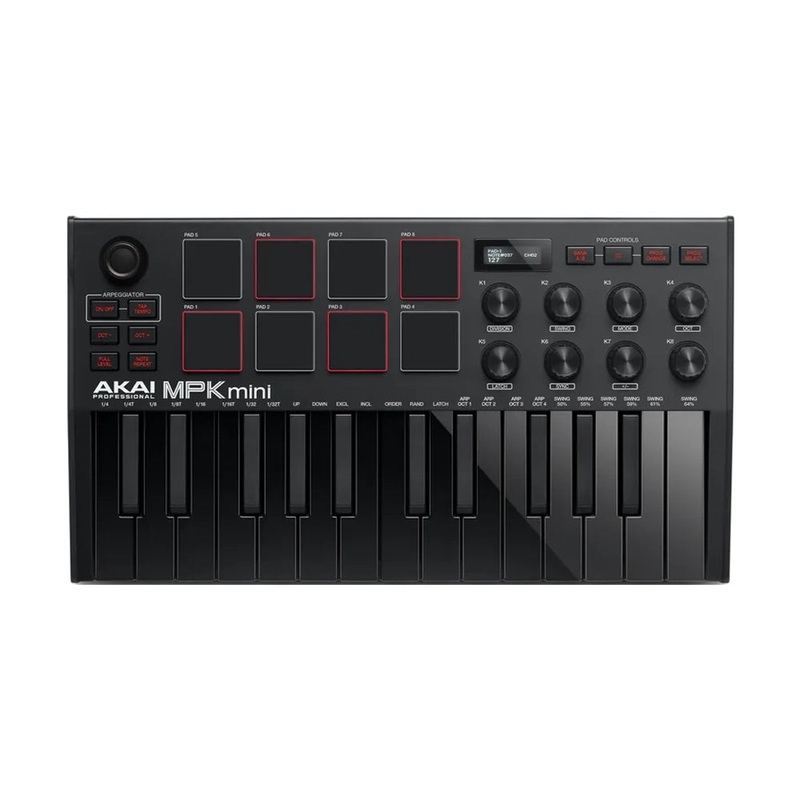 Akai Professional MPK Mini MK III Limited Edition Black on Black 25-key Keyboard Controller