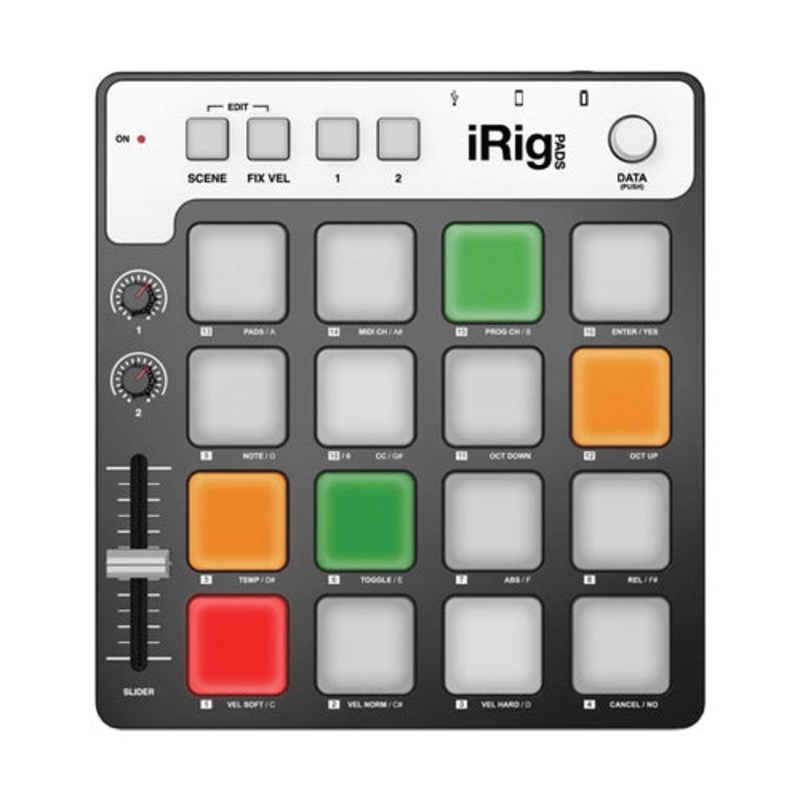 IK Multimedia iRig PADS USB-MIDI Pad Controller B-Stock